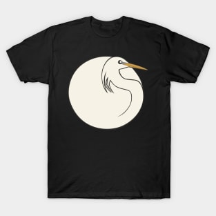 Bird Balls:  Chinese Egret T-Shirt